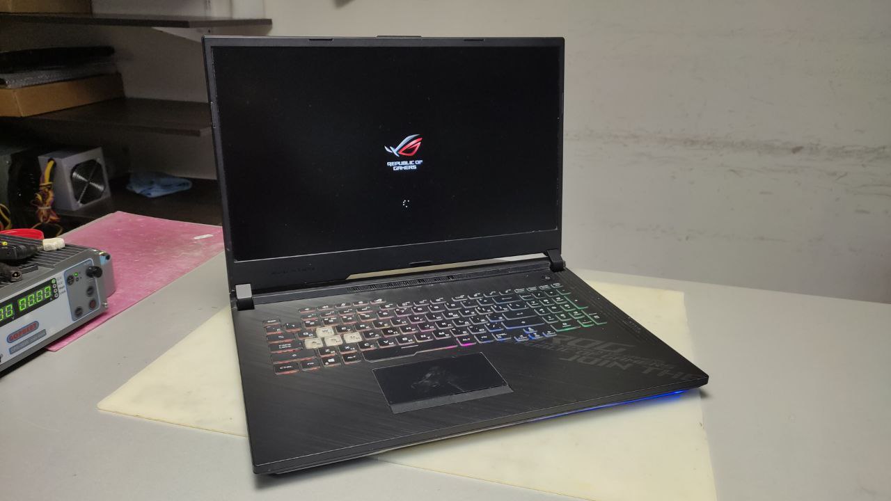 Ремонт ноутбука Asus ROG G712L