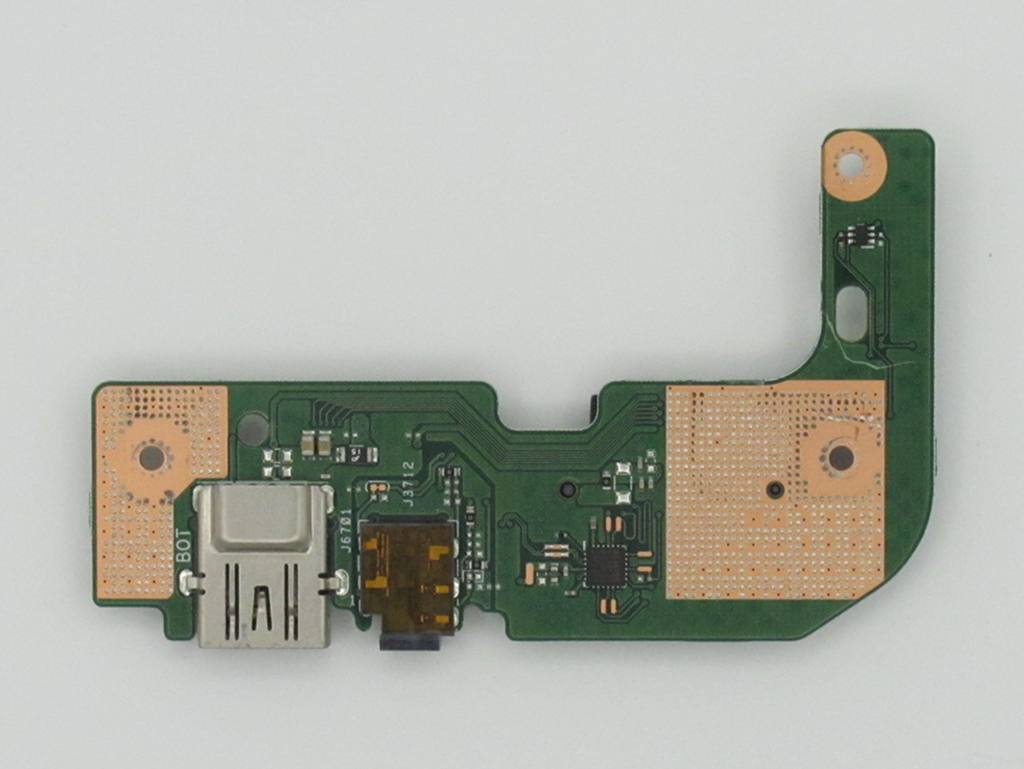 Плата USB/Audio/SD для ноутбука Asus X554L, X555L, X555LD IO BOARD 2.0, б.у.